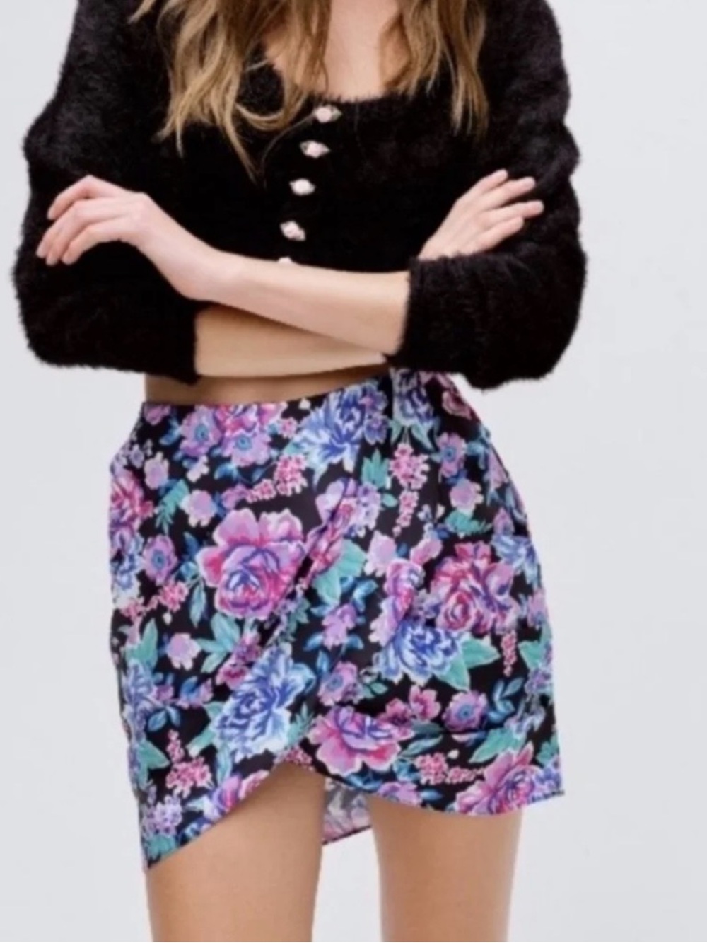 Brand New! For Love and Lemons Morgan floral mini